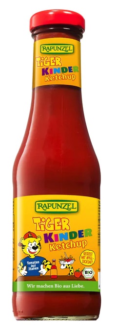 Rapunzel Kečup dětský Tygr BIO 450 ml