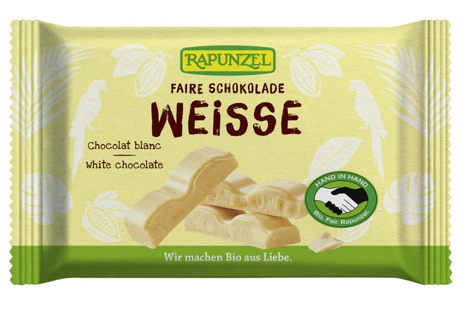 Levně Rapunzel Čokoláda bílá BIO 100 g