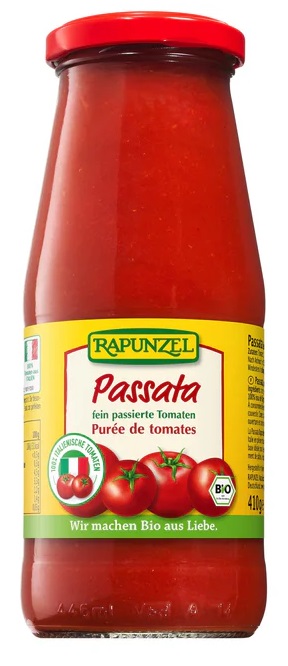 Levně Rapunzel Rajčata drcená passata BIO 410 g
