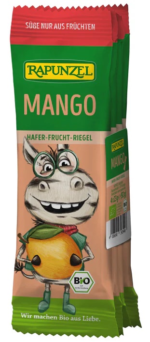 Rapunzel Tyčinka dětská ovesná mango BIO 4 x 23 g EXP.21.5.2026