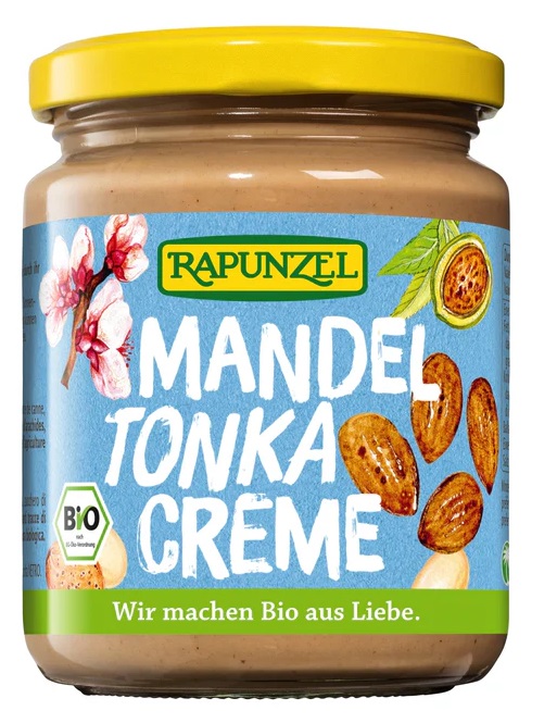 Levně Rapunzel Pomazánka Mandle Tonka BIO 250 g