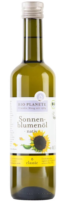 Levně Bio Planete Olej slunečnicový BIO 500 ml