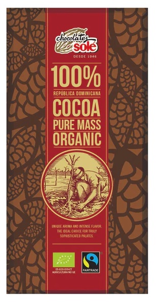 Levně Solé Čokoláda hořká 100 % BIO 90 g