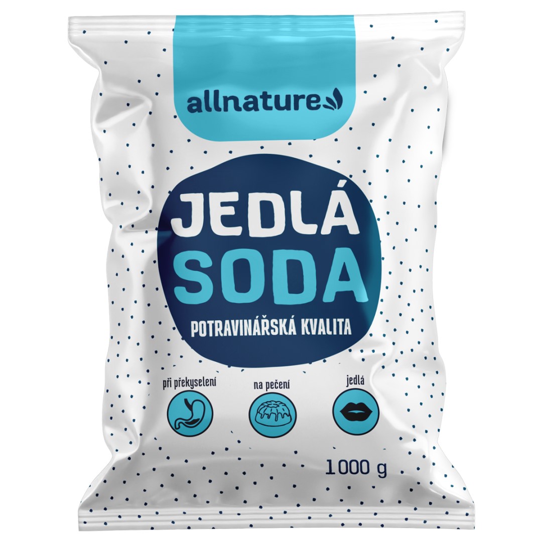 Levně Allnature Jedlá soda 1000 g
