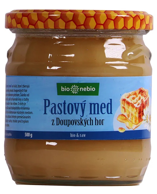 Levně Bio Nebio Med pastový z Doupovských hor BIO 500 g