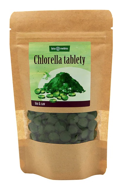 Levně Bio Nebio Tablety Chlorella BIO 100 g