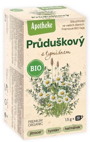 Levně Aphoteke Čaj Průduškový s tymiánem BIO 30 g