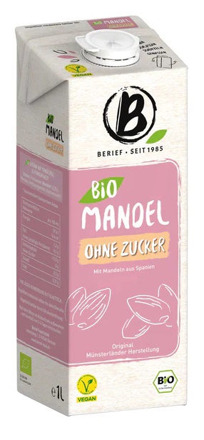 Berief Nápoj mandlový BIO 1 l