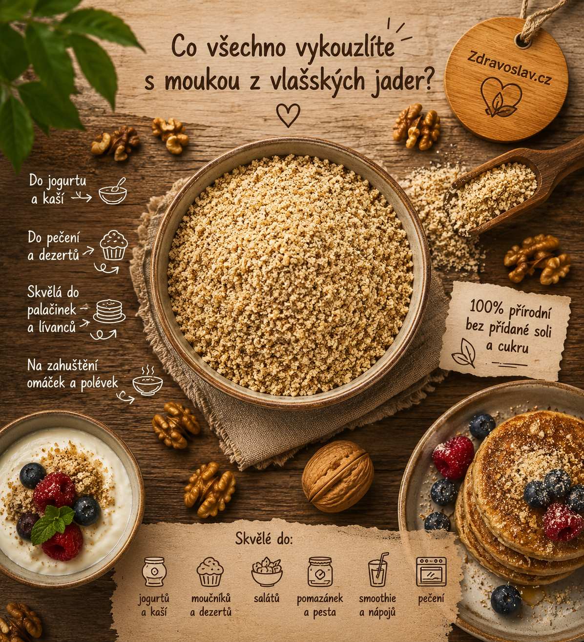 Mouka z vlašských jader — náhled 2