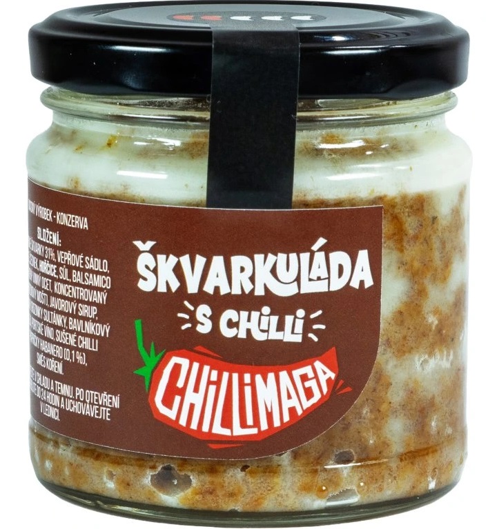 Levně ChilliMaga Škvarkuláda s chilli 190 g