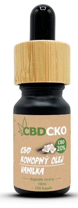 Levně CBDCKO CBD olej vanilka 20% 10 ml