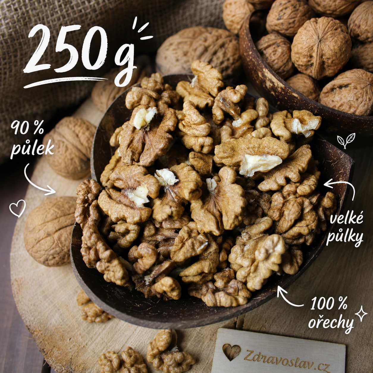 Vlašské ořechy Premium (půlky) — náhled 4