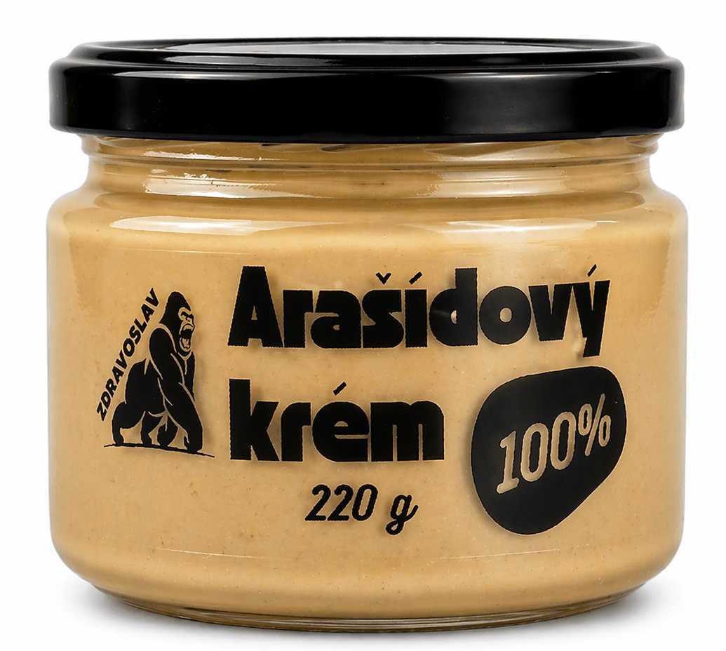 Zdravoslav Arašídový krém 100% 220 g