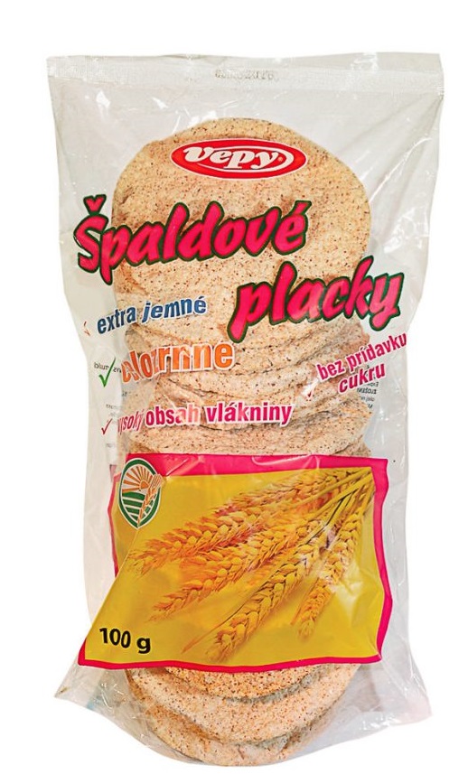 Levně Vepy špaldové celozrnné placky 100 g