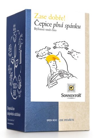 Levně Sonnentor Čaj Čepice plná spánku BIO 27 g