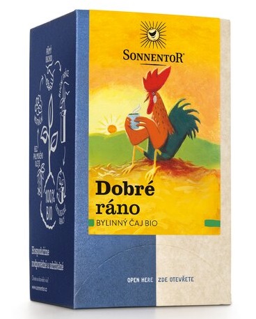 Levně Sonnentor Čaj Dobré ráno BIO 27 g