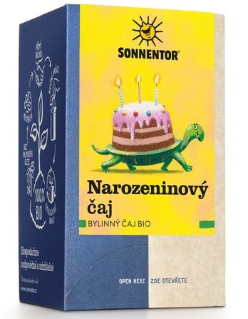 Levně Sonnentor Čaj Narozeninový BIO 27 g