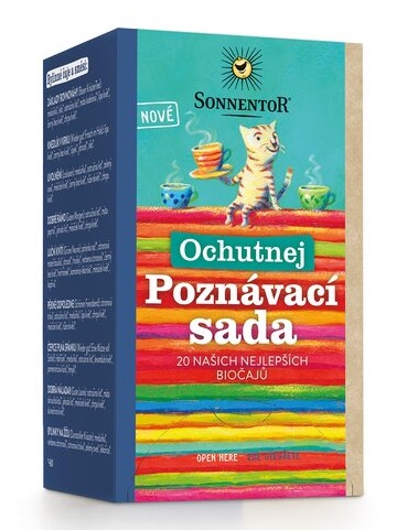 Levně Sonnentor Čaj Ochutnej Poznávací sada BIO 33,9 g