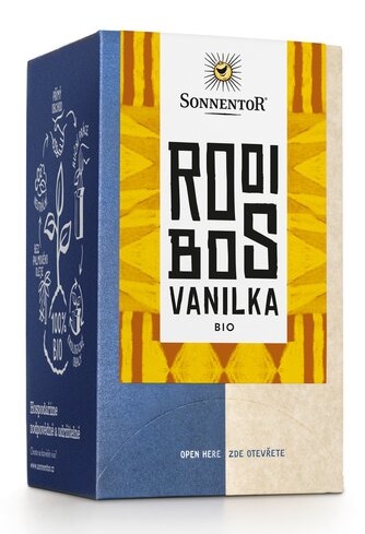 Levně Sonnentor Čaj Rooibos vanilka BIO 21,6 g
