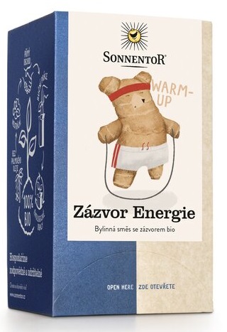 Sonnentor Čaj Zázvor energie BIO 32,4 g