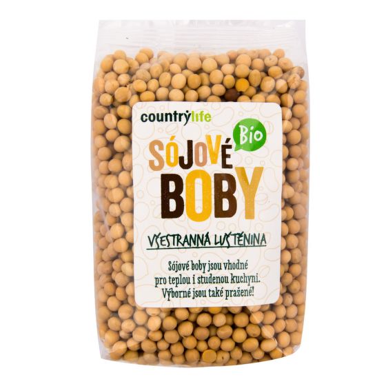 Country Life Sójové boby BIO 500 g