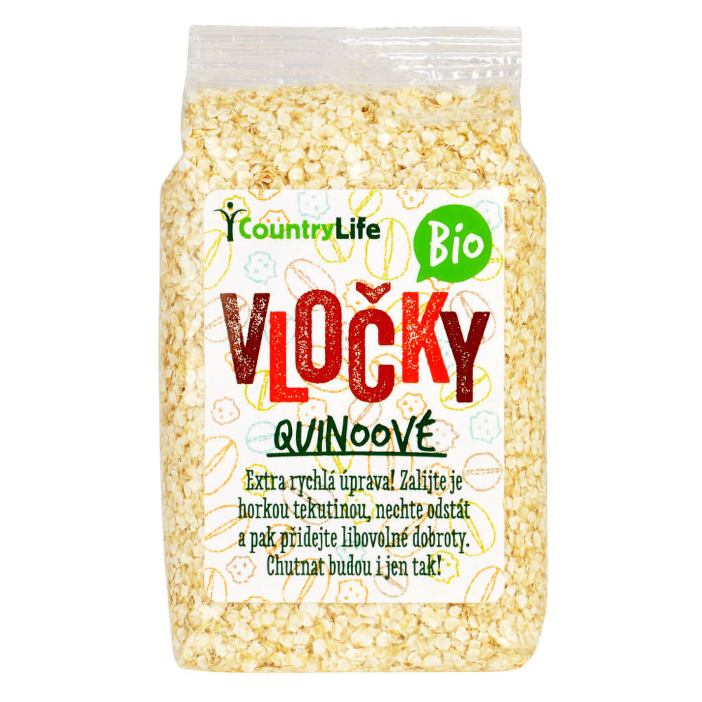 Country Life Vločky quinoové BIO 250 g