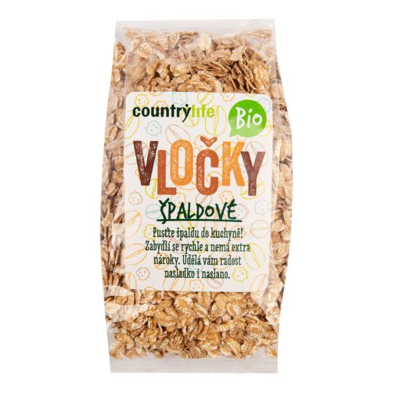 Country Life Vločky špaldové BIO 250 g