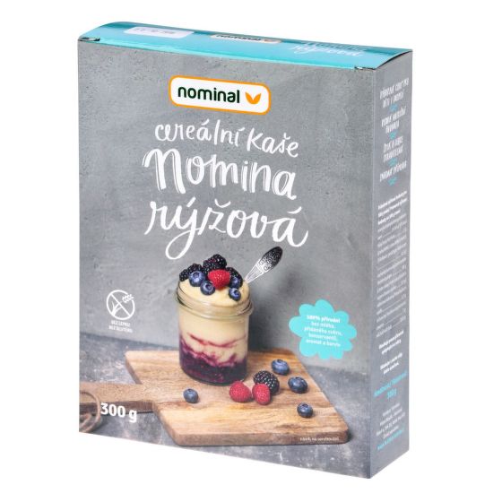 Levně Nominal Kaše rýžová bezlepková 300 g