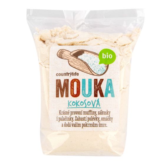 Country Life Mouka kokosová BIO 250 g