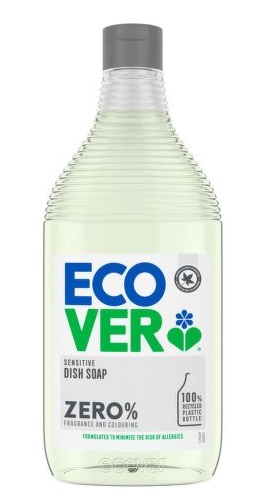 Ecover Zero přípravek na mytí nádobí 450 ml