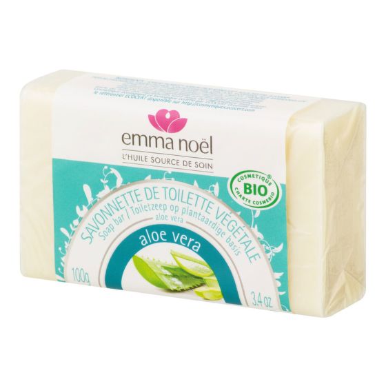 Emma Noël Mýdlo rostlinné aloe vera BIO 100 g