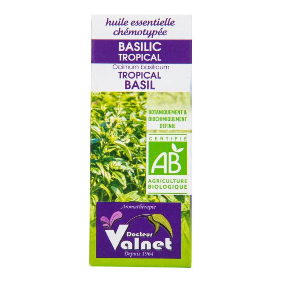 Docteur Valnet Éterický olej tropical basil (bazalka) BIO 10 ml