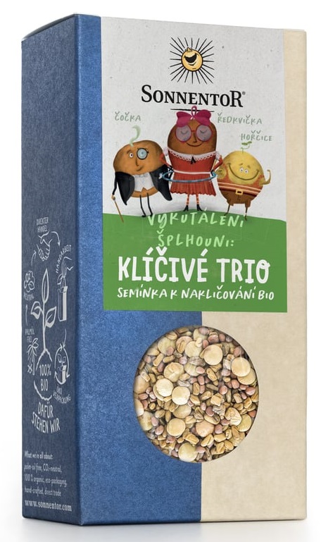 Levně Sonnentor Klíčivé trio - k nakličování BIO 120 g