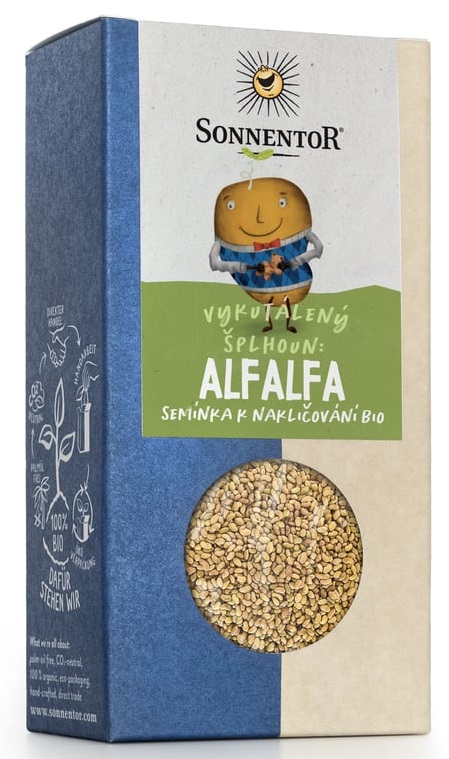 Sonnentor Alfalfa semínka vojtěšky - k nakličování BIO 120 g