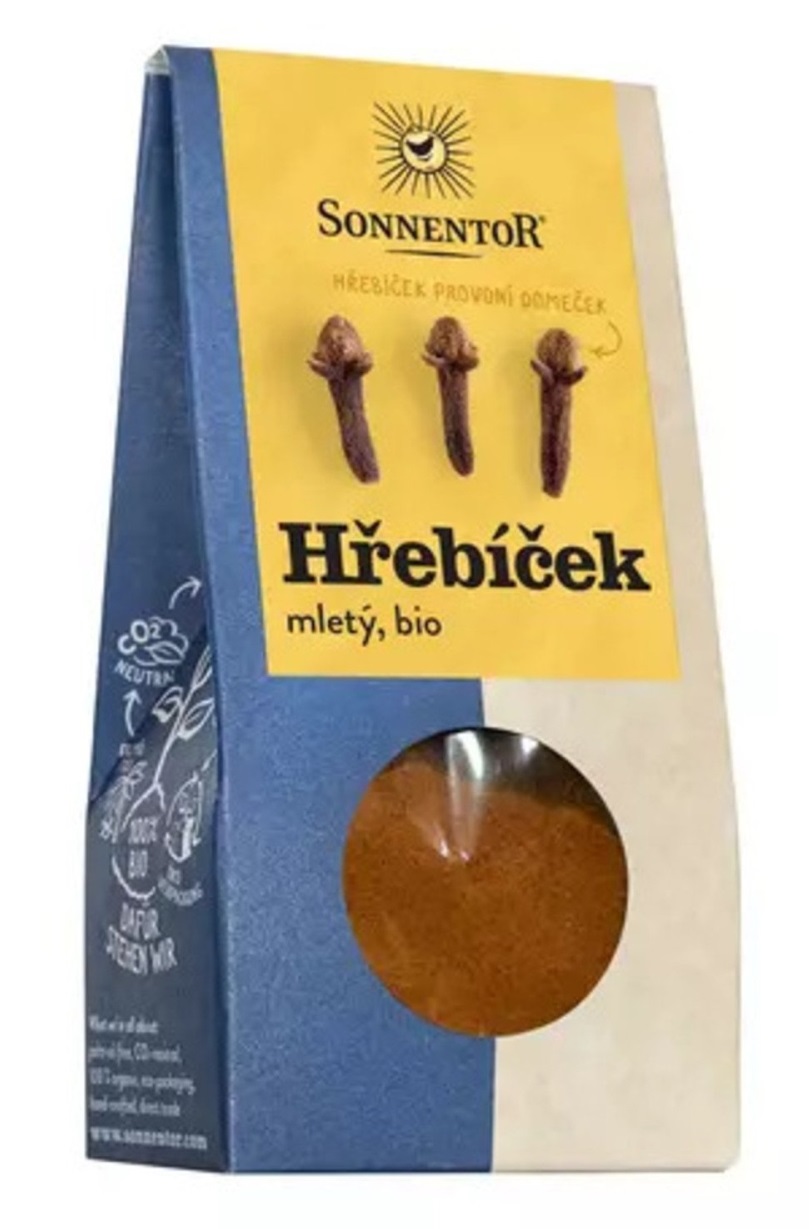 Levně Sonnentor Hřebíček mletý BIO 35 g