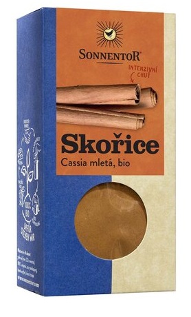 Levně Sonnentor Skořice mletá Cassia BIO 40 g