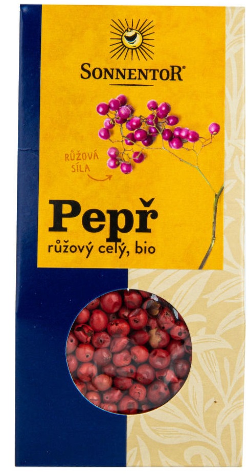 Sonnentor Pepř růžový celý BIO 20 g