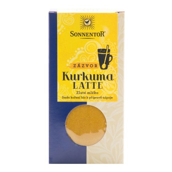 Sonnentor Kurkuma latte zázvor BIO 60 g