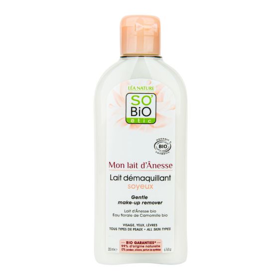 SO´BiO étic SO’BiO étic Mléko odličovací s obsahem oslího mléka BIO 200 ml