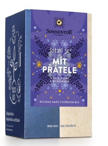 Levně Sonnentor Čaj Mít přátele BIO 27 g