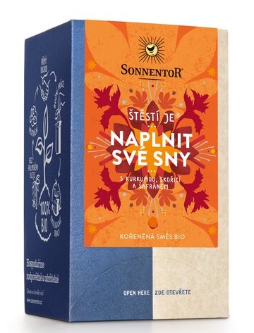 Levně Sonnentor Čaj Naplnit své sny BIO 30,6 g