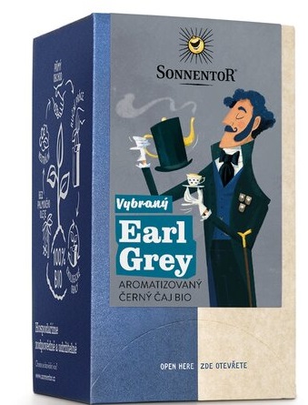 Sonnentor Čaj Earl Grey BIO 27 g