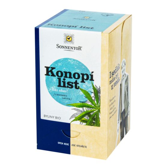 Levně Sonnentor Čaj Konopí list BIO 27 g