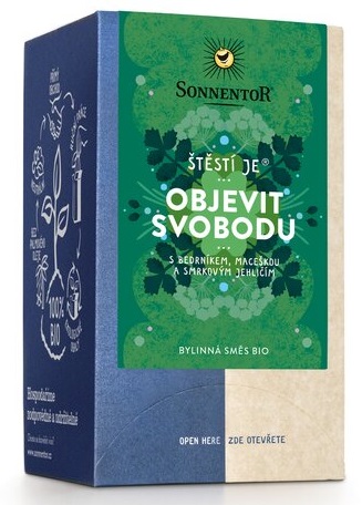 Levně Sonnentor Čaj Objevit svobodu BIO 27 g