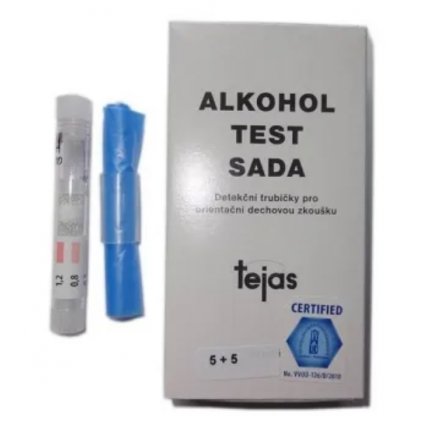 1stepbiotest Alkohol test ze slin 5 ks
