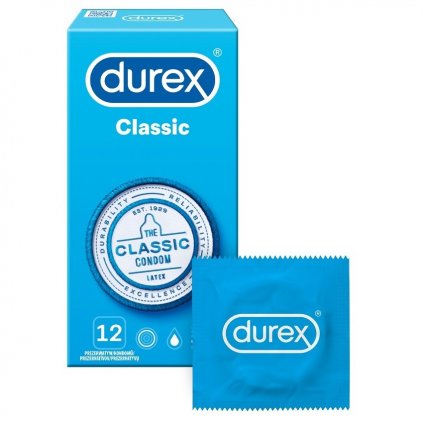 DUREX Classic prezervativ 12ks 