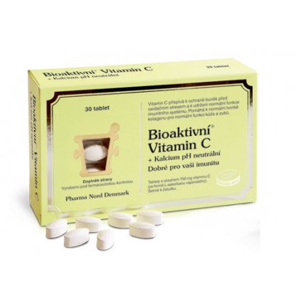 Bioaktivní Vitamin C+Kalcium pH neutrální tbl.30 