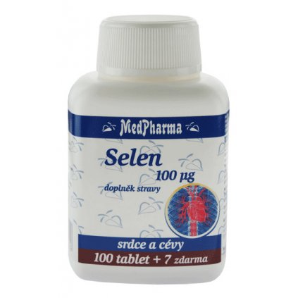 MedPharma Selen 100mcg tbl.107 