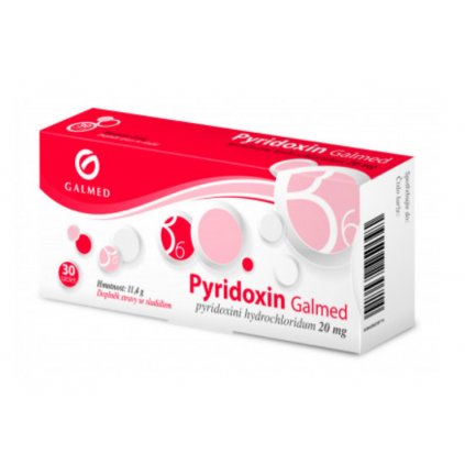 Pyridoxin Galmed tbl 30x20 mg