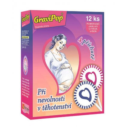 Vitaharmony Gravipop 12ks Nevolnost V Těhot.mix